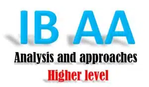 IB Analysis and approaches - Higher level