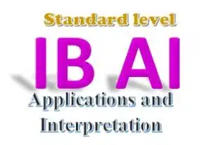 IB Applications and interpretations - Standard level