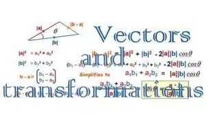 TOPIC 6: VECTORS AND TRANSFORMATIONS